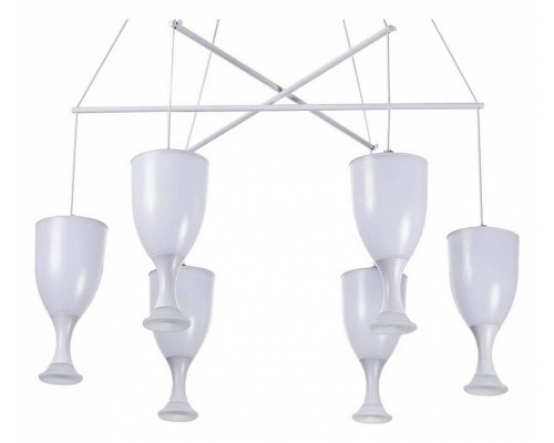 Подвесная люстра LED4U 6409 6409-6 White