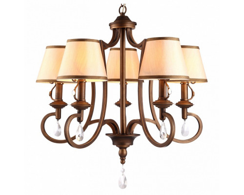 Подвесная люстра Arte Lamp Castello A6016LM-5BG