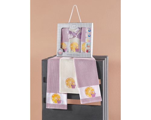 Набор из 3 полотенец для кухни (45x65 см) Panier