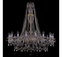 Подвесная люстра Bohemia Ivele Crystal 1411 1411/16/400/XL-115/G