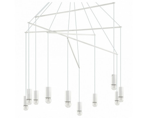 Подвесная люстра Ideal Lux Pop POP SP10 BIANCO