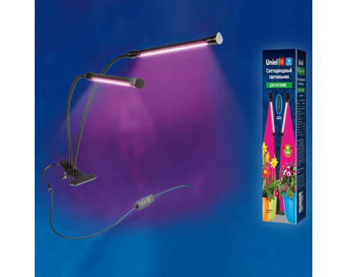 Светильник для растений Uniel ULT-P3 ULT-P33-15W/SPSB/TM IP40 BLACK