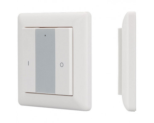 Панель-диммера клавишная накладная Arlight Knob SR-2853K2-RF-UP White (3V, DIM, 1 зона)