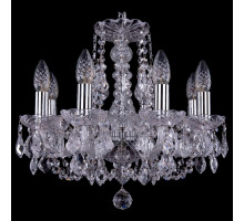 Подвесная люстра Bohemia Ivele Crystal 1406 1406/8/141/Ni/Leafs