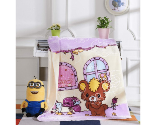 Плед детский (100x140 см) Сафари