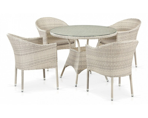 Набор уличный  T190A/Y350A-W85-D90 Latte 4Pcs