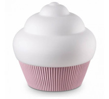 Настольная лампа декоративная Ideal Lux Cupcake CUPCAKE TL1 BIG ROSA