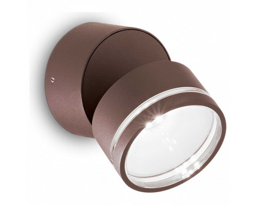Спот Ideal Lux Omega OMEGA AP ROUND COFFEE 4000K