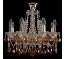 Подвесная люстра Bohemia Ivele Crystal 1413 1413/8/165/G/K711