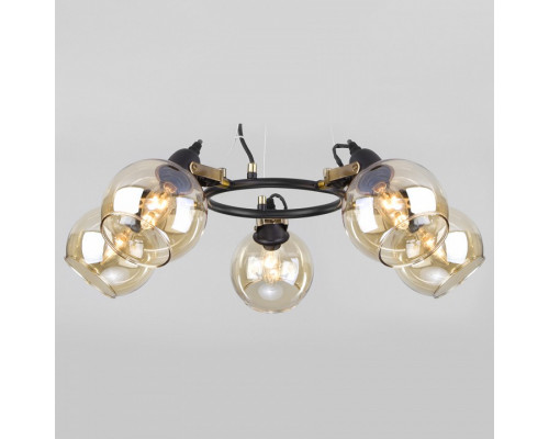 Подвесная люстра Eurosvet Mateo 70119/5 черный