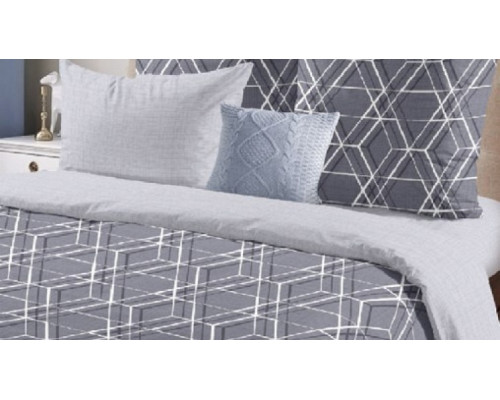 Постельное белье евростандарт Грей