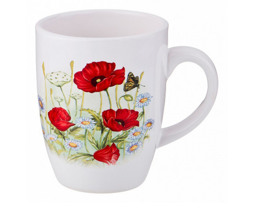 Кружка (300 мл) Полевые маки 358-1329