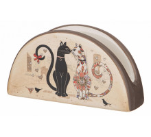 Салфетница (13.5x4x7 см) Парижские коты 358-1729