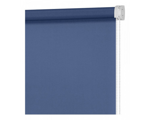 Штора рулонная (40x160 см) Плайн Полуночный Синий