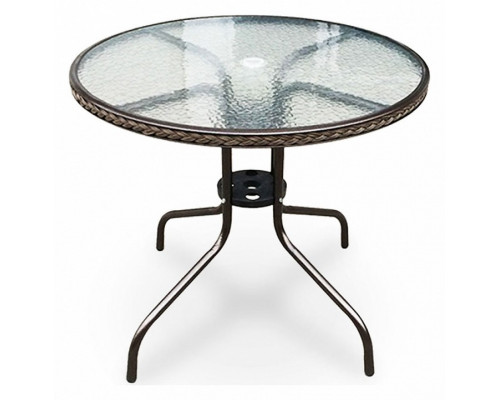 Стол обеденный Николь-1 TLH-087-D80 Cappuccino