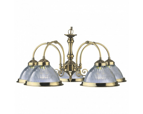 Подвесная люстра Arte Lamp American Diner A9366LM-5AB