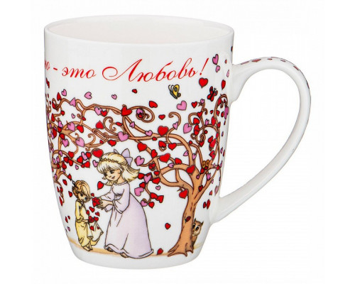 Кружка (400 мл) Дерево Сердец 415-2086