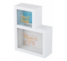 Копилка (18х7х23.5 см) Dad's and Mum's fund 124-146