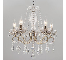 Потолочная люстра Eurosvet Teodore 10103/5 античная бронза/прозрачный хрусталь Strotskis