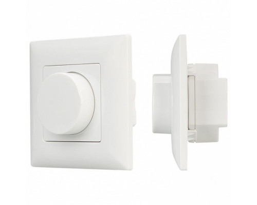 Панель-диммера роторная встраиваемая Arlight SMART SMART-P14-DIM (230V, 3A, 0/1-10V, 2.4G)
