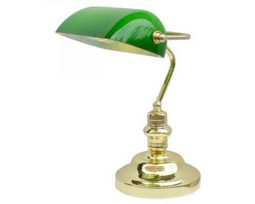 Настольная лампа офисная Arte Lamp Banker A2491LT-1GO