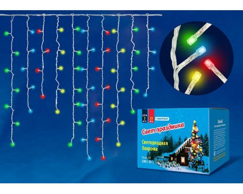 Бахрома световая Uniel ULD-B3010 ULD-B3010-200/DTA MULTI IP20