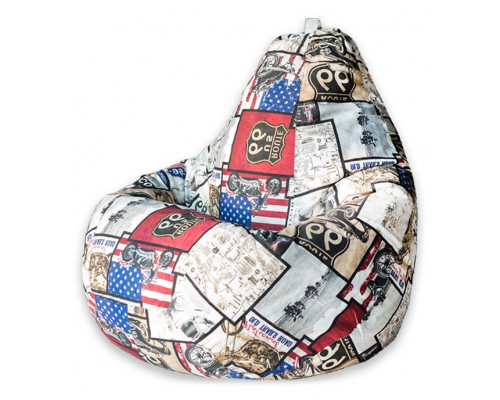 Кресло-мешок Трасса Жаккард L