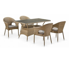 Набор уличный T198B/Y97B-W56 Light Brown (4+1)