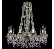 Подвесная люстра Bohemia Ivele Crystal 1610 16110/10/240/h-75 G V7010