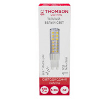 Лампа светодиодная Thomson G9 G9 5.5Вт 3000K TH-B4247