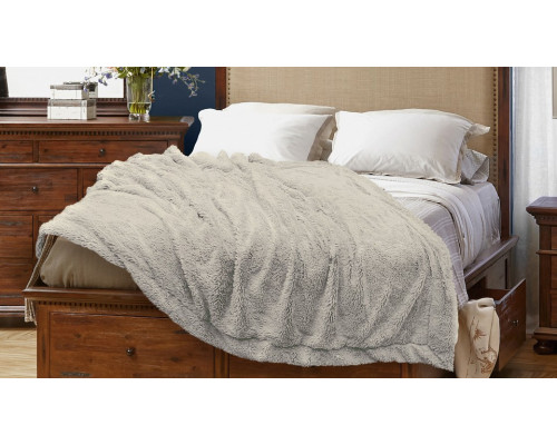 Плед (200х240 см) Длинный ворс