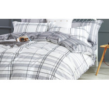 Постельное белье евростандарт Satin de Luxe Геометрис