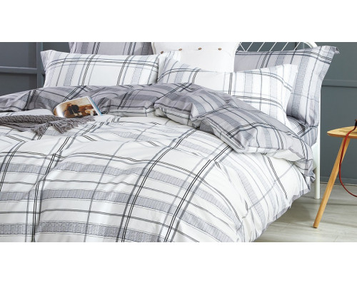 Постельное белье евростандарт Satin de Luxe Геометрис