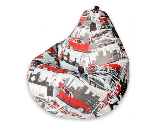 Кресло-мешок Ягуар Жаккард L