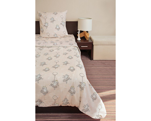 Постельное белье полутораспальное Маленький котенок