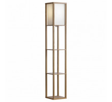 Торшер с полкой LGO Woodruff 