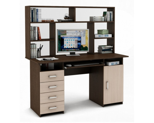 Стол компьютерный Лайт-8К СН