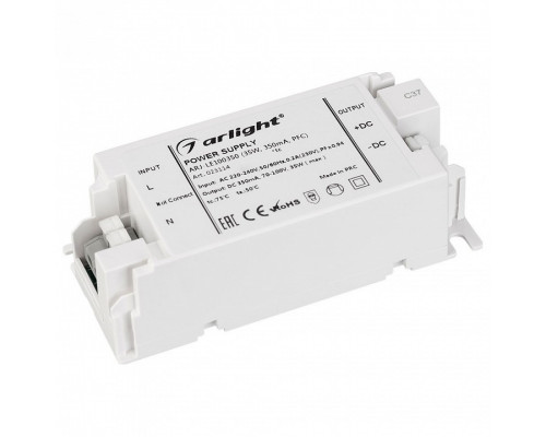Блок питания Arlight  ARJ-LE100350 (35W, 350mA, PFC)
