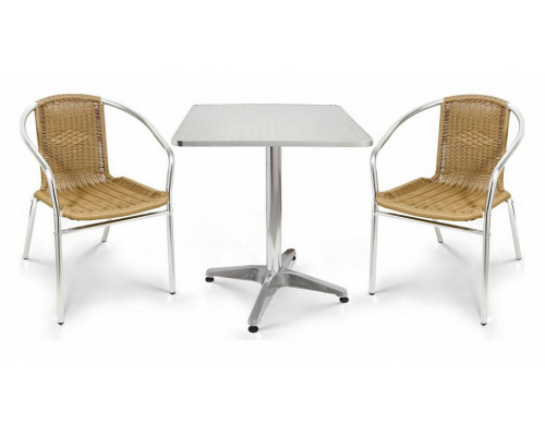 Набор уличный LFT-3099A/T3125-60x60 Cappuccino 2Pcs