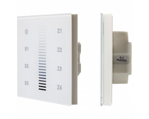 Панель-диммера сенсорная встраиваемая Arlight SR-2300 SR-2300TS-IN White (DALI, DIM)