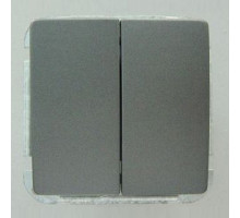 Выключатель двухклавишный без рамки Imex 1122L 1122L-S320