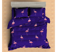 Постельное белье полутораспальное BZ Flamingo