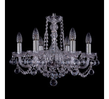 Подвесная люстра Bohemia Ivele Crystal 1402 1402/6/160/Ni/Balls