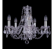 Подвесная люстра Bohemia Ivele Crystal 1406 1406/5/160/Ni/Leafs