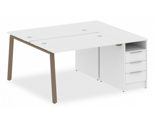 Стол письменный Metal System БА.РС-СТП-2.2