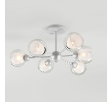 Люстра на штанге Eurosvet Vivien 30163/6 матовое серебро