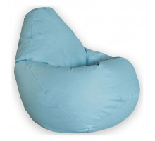 Кресло-мешок Голубая ЭкоКожа XL