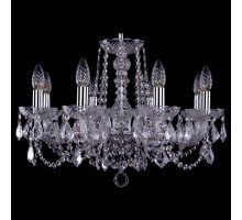 Подвесная люстра Bohemia Ivele Crystal 1402 1402/8/195/Ni/Leafs