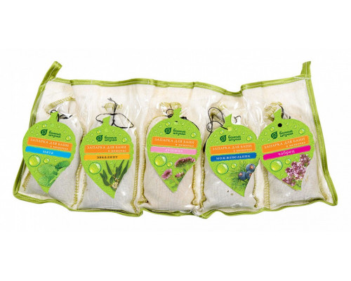 Набор запарки для бани (5x30 гр) 32160