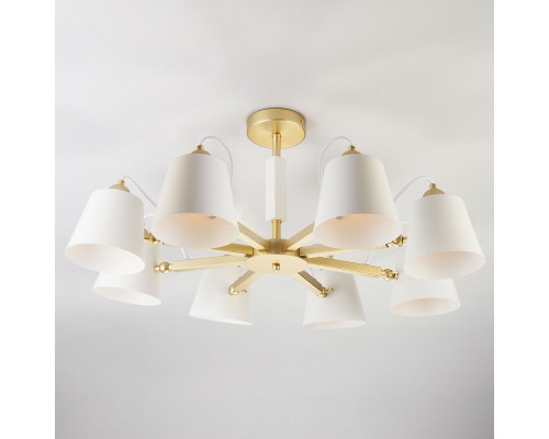 Люстра на штанге Eurosvet Frozen 70083/8 золото